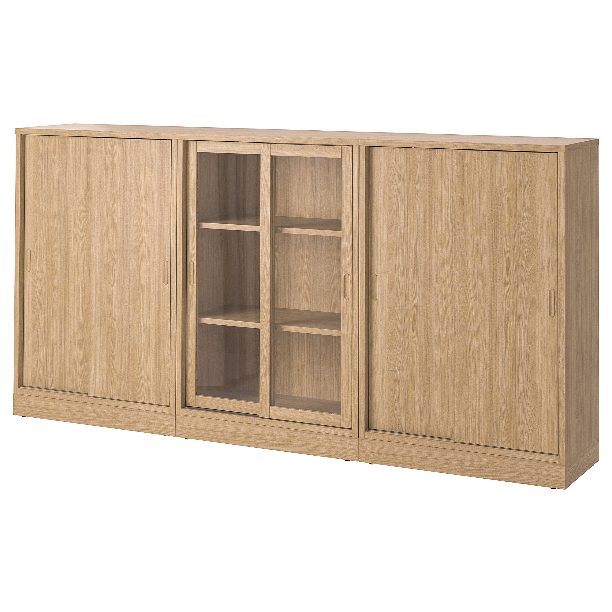TONSTAD storage combination w sliding doors