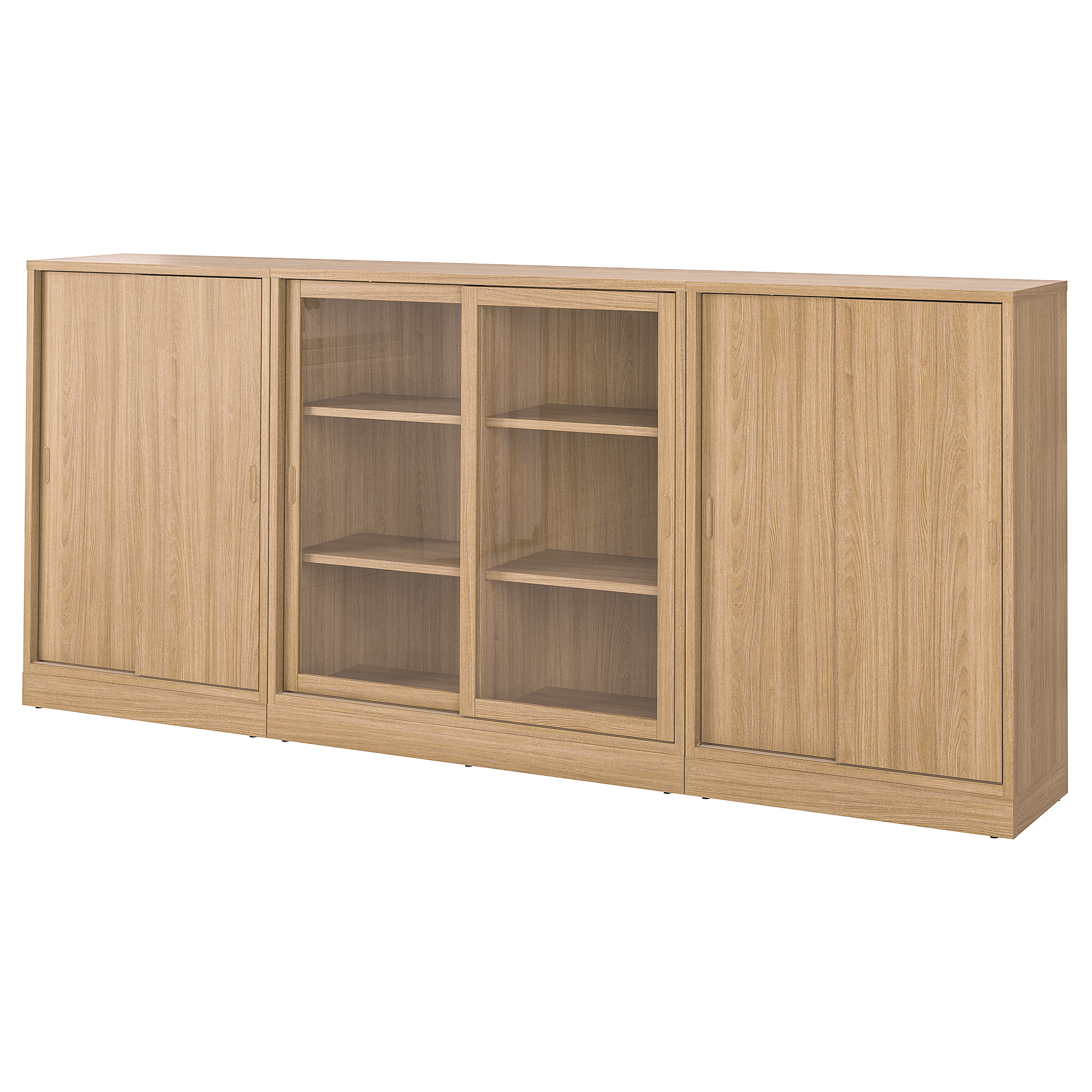 TONSTAD storage combination w sliding doors
