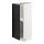 METOD - base cabinet with shelves, white/Lerhyttan black stained | IKEA Taiwan Online - PE726523_S1