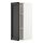 METOD - wall cabinet with shelves, white/Lerhyttan black stained | IKEA Taiwan Online - PE726528_S1