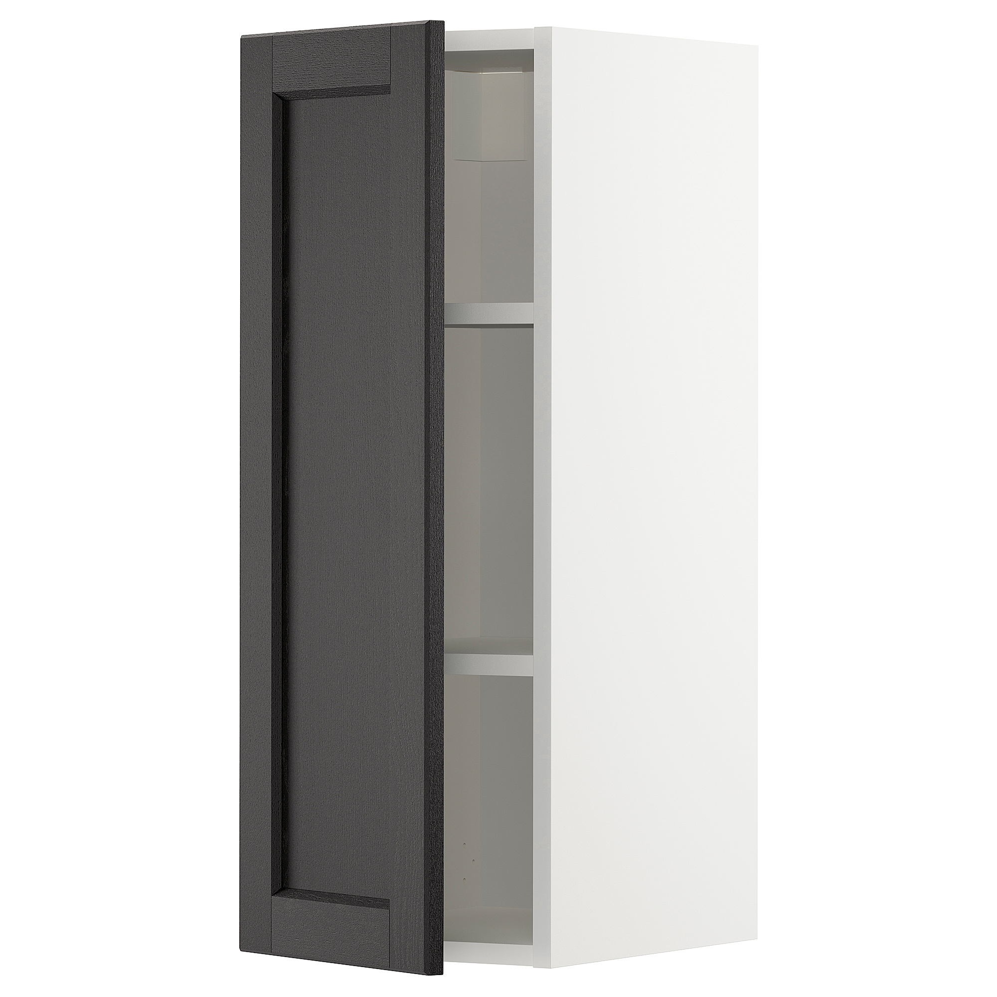 METOD wall cabinet with shelves