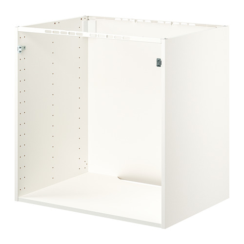 METOD - 嵌入式家電/水槽底櫃, 白色, 80x60x80 公分 | IKEA 線上購物 - PE770725_S4