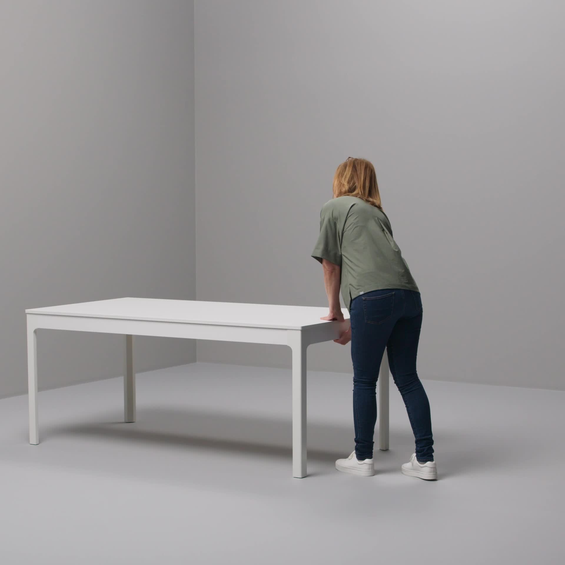 IKEA EKEDALEN テーブル 120/180x80 cm オーク イケア IKEA - EKEDALEN -エーケダーレン- 伸長式テーブル