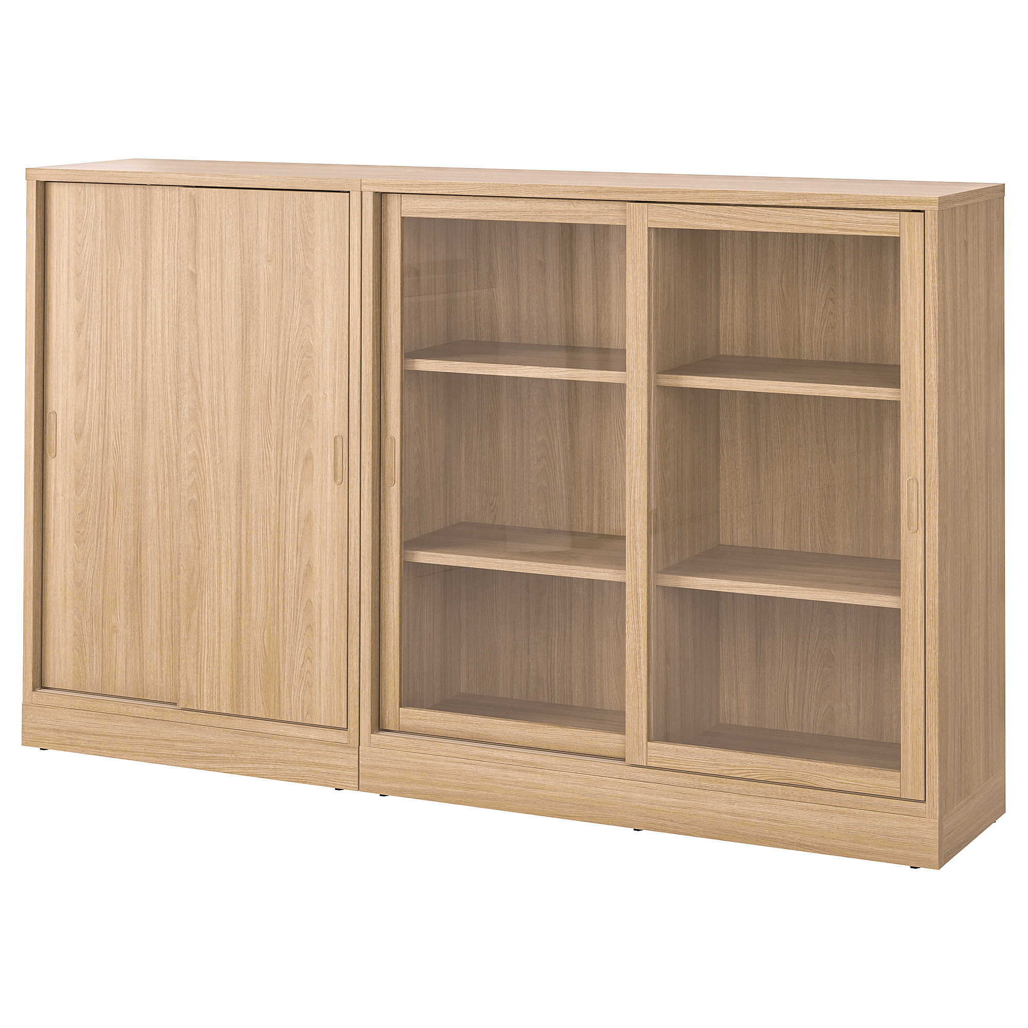 TONSTAD storage combination w sliding doors
