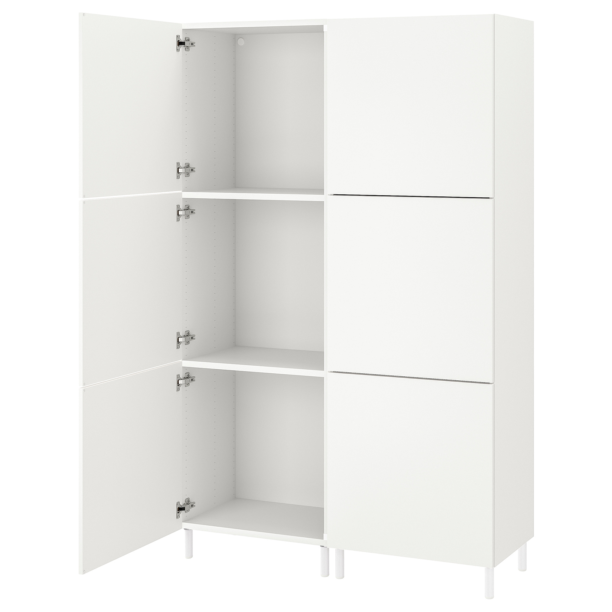 PLATSA wardrobe w 6 doors