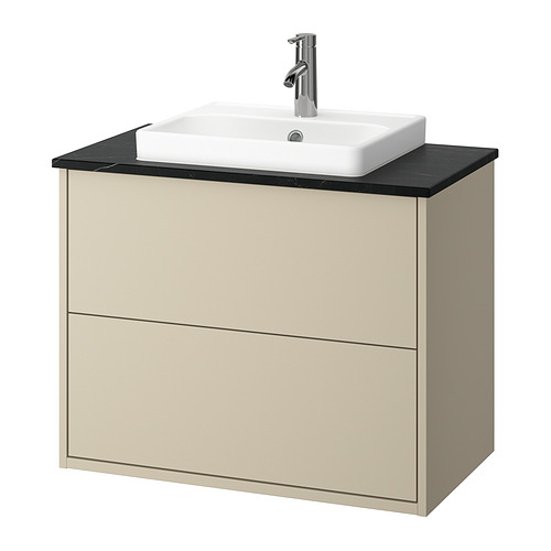 HAVBÄCK/ORRSJÖN wash-stnd w drawers/wash-basin/tap