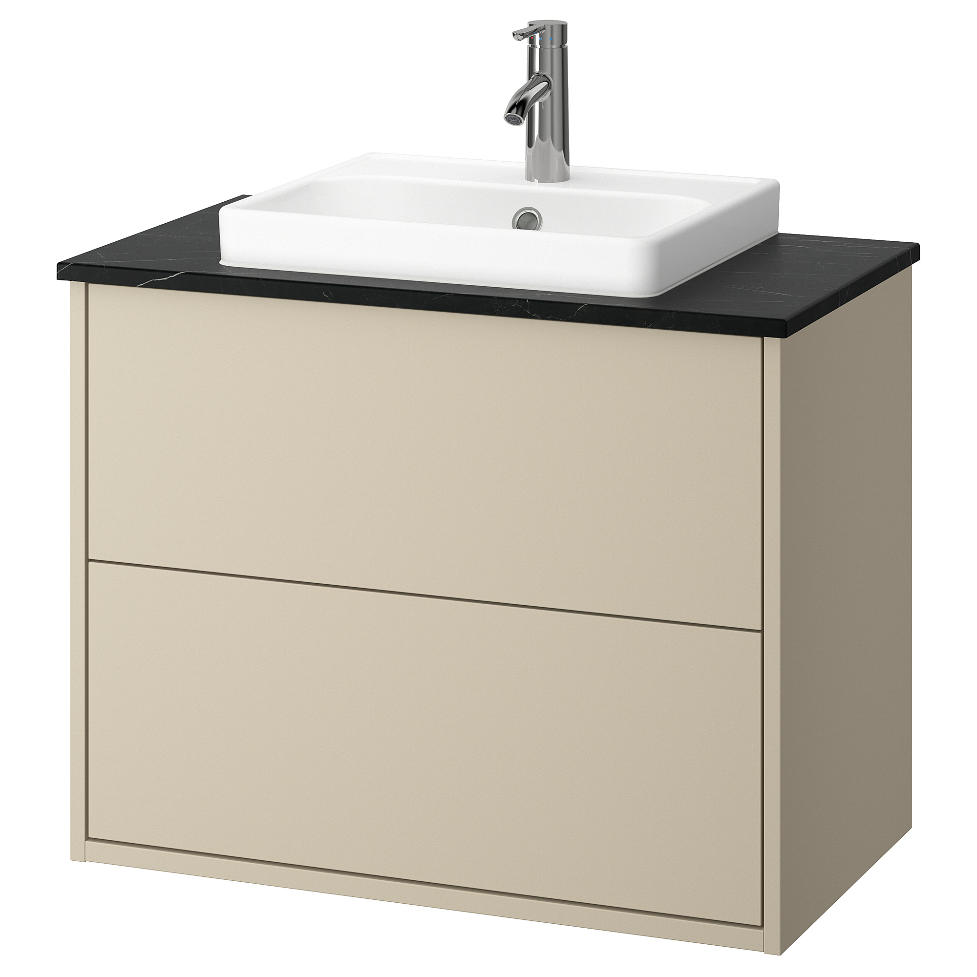 HAVBÄCK/ORRSJÖN wash-stnd w drawers/wash-basin/tap