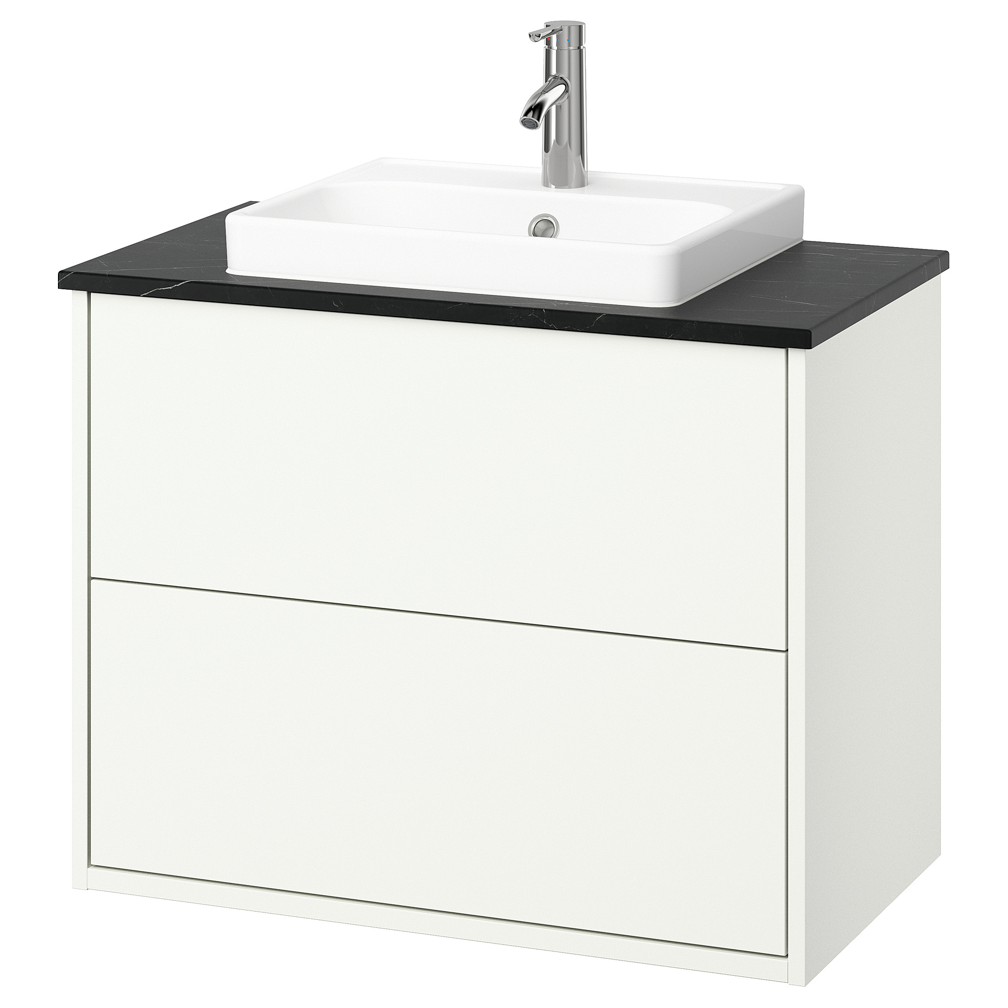 HAVBÄCK/ORRSJÖN wash-stnd w drawers/wash-basin/tap