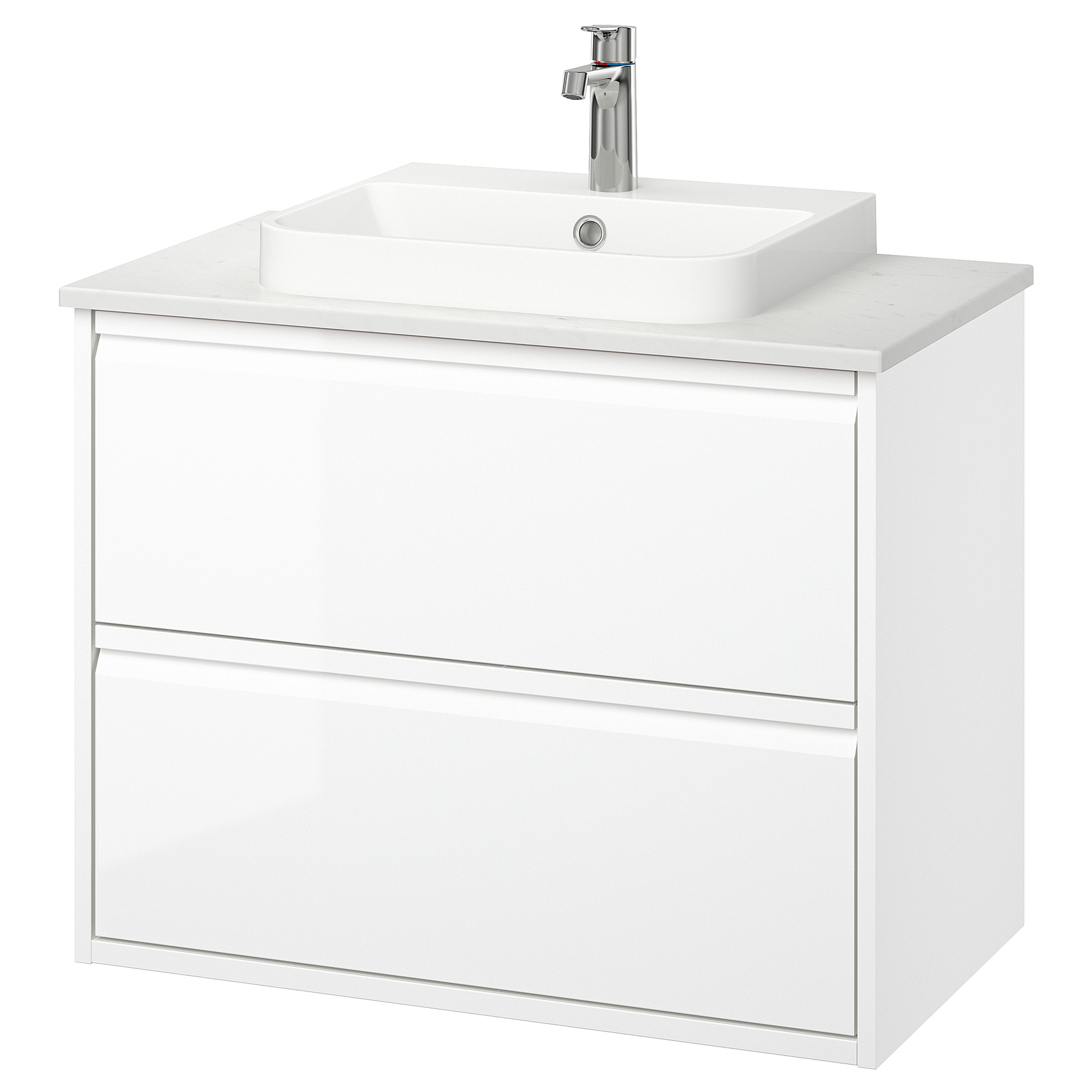 ÄNGSJÖN/BACKSJÖN wash-stnd w drawers/wash-basin/tap