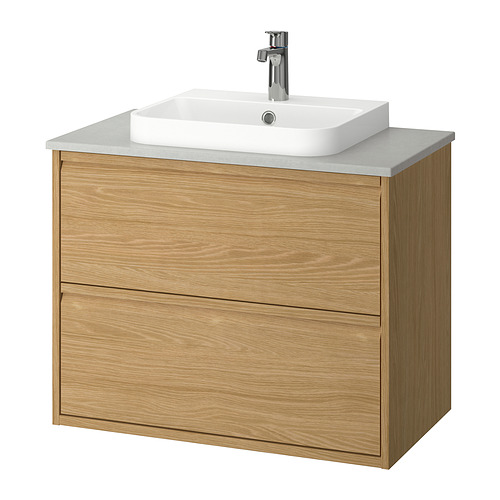 ÄNGSJÖN/BACKSJÖN wash-stnd w drawers/wash-basin/tap