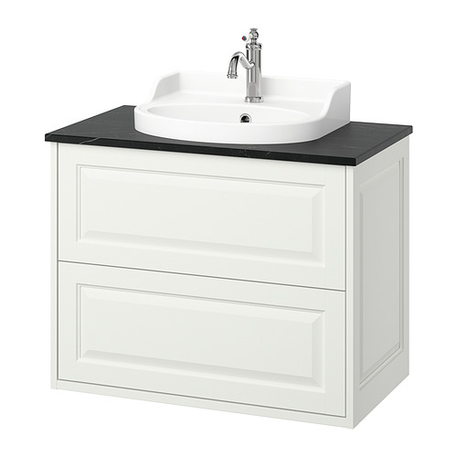 TÄNNFORSEN/RUTSJÖN wash-stnd w drawers/wash-basin/tap
