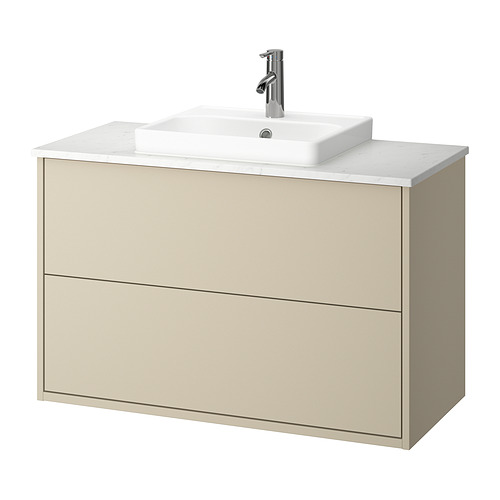 HAVBÄCK/ORRSJÖN wash-stnd w drawers/wash-basin/tap