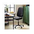 SMÖRKULL office chair with armrests