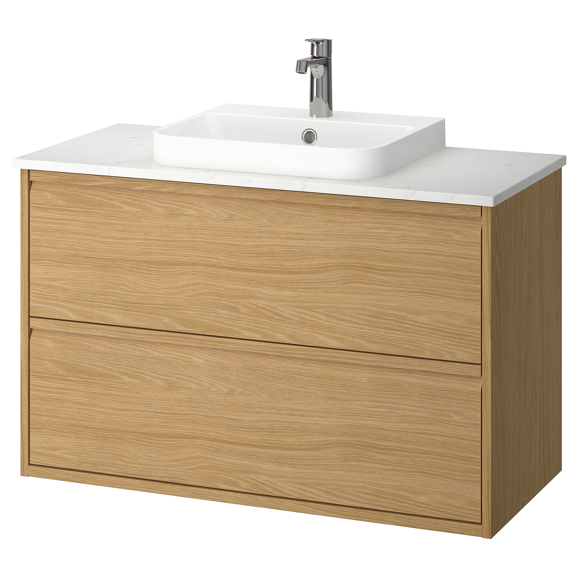 ÄNGSJÖN/BACKSJÖN wash-stnd w drawers/wash-basin/tap