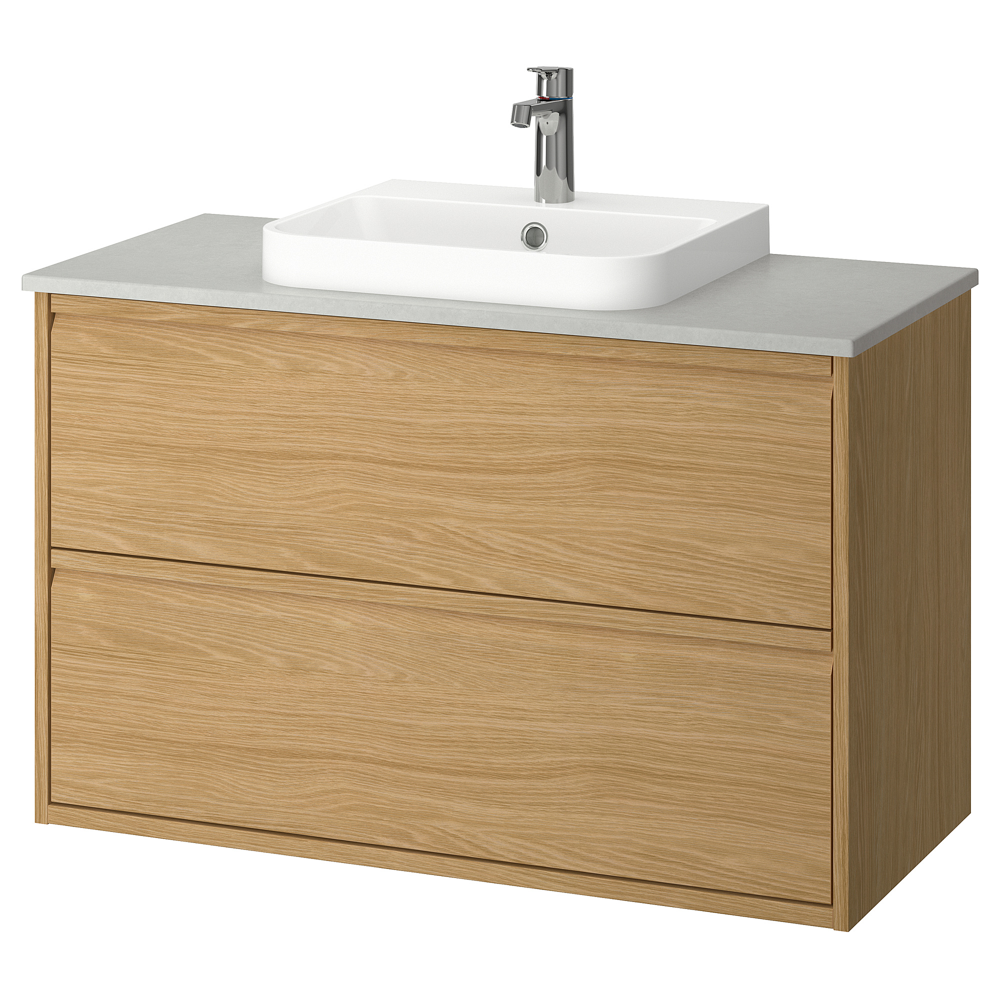 ÄNGSJÖN/BACKSJÖN wash-stnd w drawers/wash-basin/tap