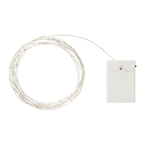 STRÅLA - LED lighting chain, battery-operated/micro multicolour | IKEA Taiwan Online - E1009543_S4