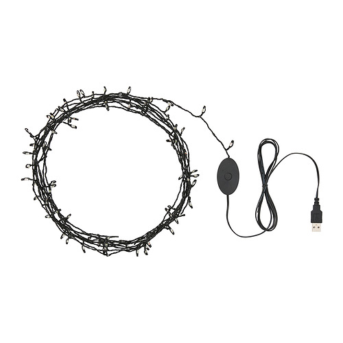 STRÅLA - LED lighting chain, micro multicolour | IKEA Taiwan Online - E1009552_S4