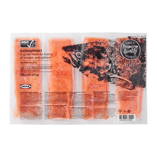 SJÖRAPPORT - 鮭魚菲力, ASC/冷凍 | IKEA 線上購物 - PE635320_S4