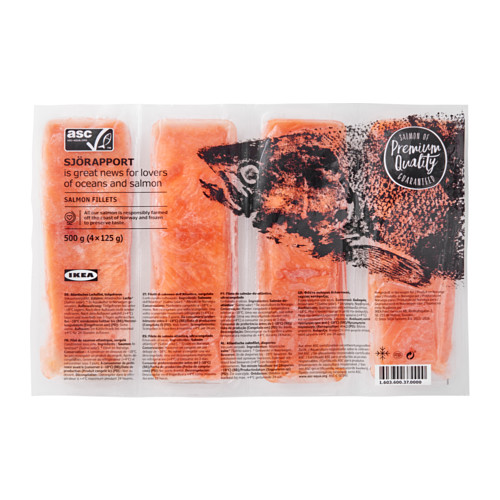SJÖRAPPORT - salmon fillet, ASC certified/frozen | IKEA Taiwan Online - PE635320_S4