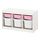 TROFAST - storage combination with boxes, white pink/white | IKEA Taiwan Online - PE770782_S1