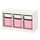 TROFAST - storage combination with boxes, white white/pink | IKEA Taiwan Online - PE770787_S1
