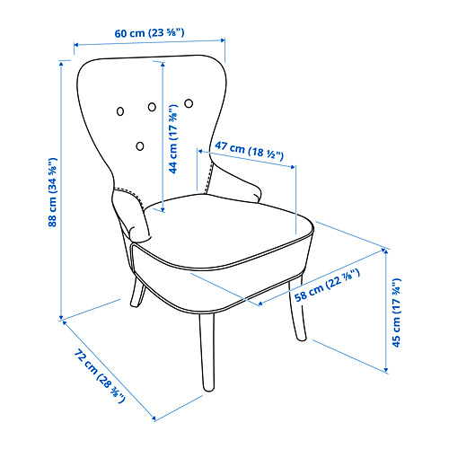 REMSTA armchair