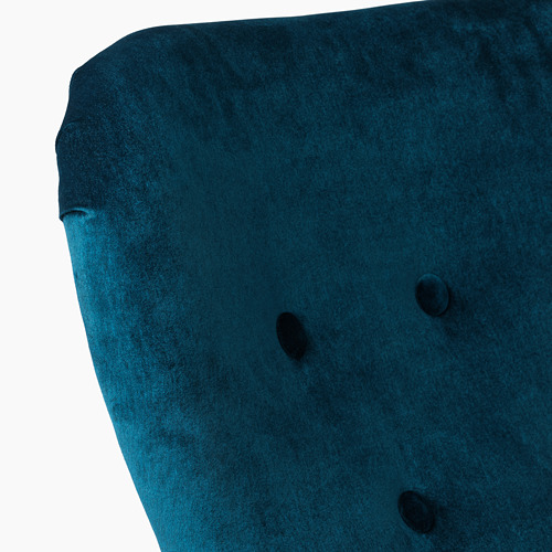REMSTA - armchair, Djuparp dark green-blue | IKEA Taiwan Online - PE783327_S4