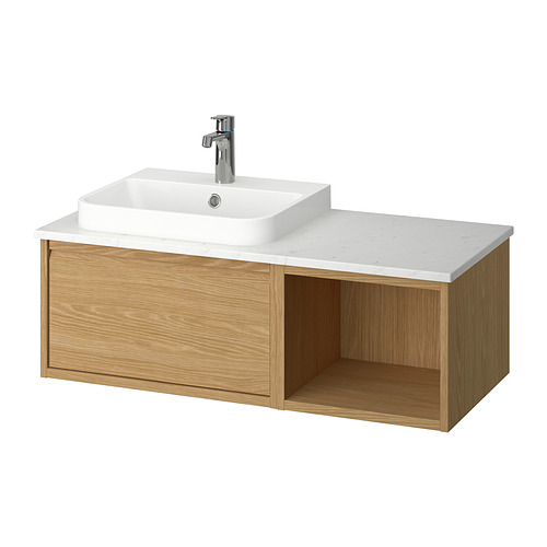 ÄNGSJÖN/BACKSJÖN wash-stand/wash-basin/tap