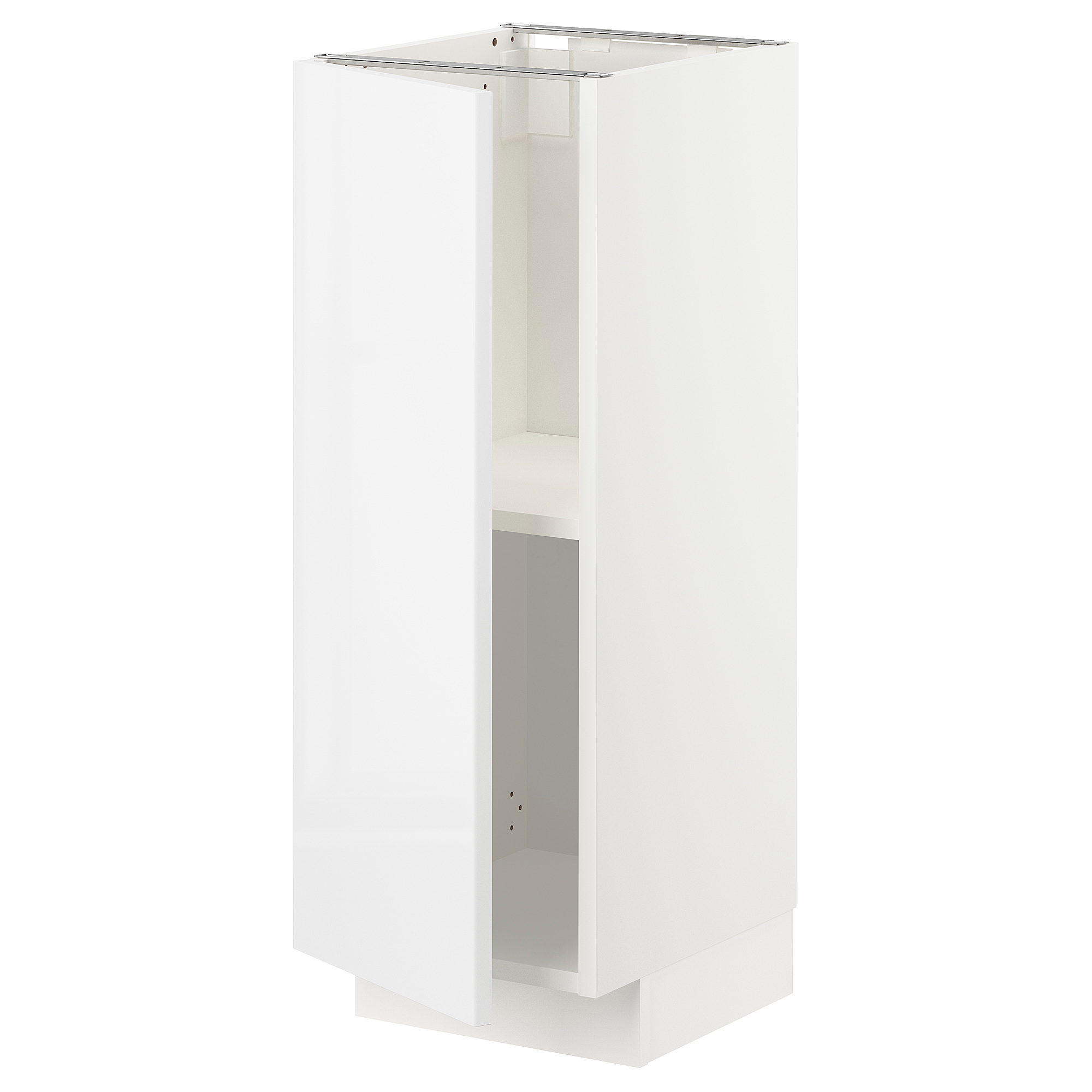 METOD base cabinet with shelves