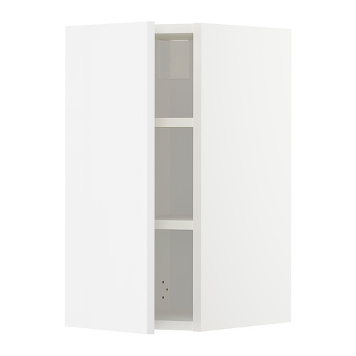 METOD wall cabinet with shelves