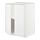 METOD - base cabinet with shelves/2 doors, white/Ringhult white | IKEA Taiwan Online - PE726727_S1