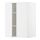 METOD - wall cabinet with shelves/2 doors, white/Ringhult white | IKEA Taiwan Online - PE726731_S1