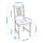GAMLARED/STEFAN - table and 2 chairs, light antique stain/brown-black | IKEA Taiwan Online - PE827296_S1