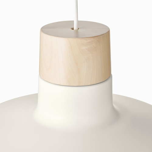 BUNKEFLO - pendant lamp, white/birch | IKEA Taiwan Online - PE827314_S4