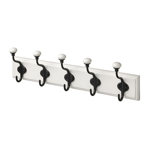 LANDKRABBA rack with 5 hooks