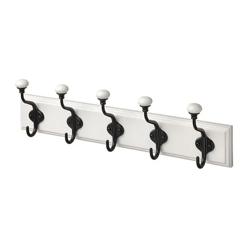 LANDKRABBA - 5鉤式掛鉤架, 白色, 50 公分 | IKEA 線上購物 - PE869582_S4