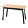 PINNTORP - table, light brown stained/black stained pine, 125x75 cm | IKEA Taiwan Online - E1009583_S1