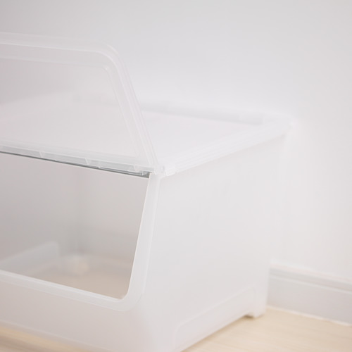 FIRRA - 附蓋收納盒, 透明 | IKEA 線上購物 - PE623239_S4