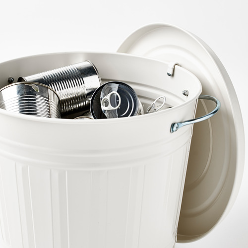 KNODD bin with lid