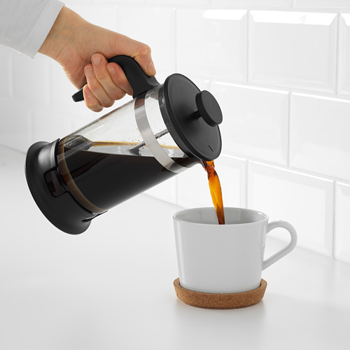 UPPHETTA - 沖茶/咖啡壺, 玻璃/不鏽鋼 | IKEA 線上購物 - PE607827_S4