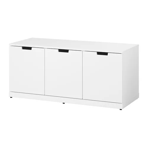 NORDLI - 抽屜櫃/3抽, 白色, 120x54 公分 | IKEA 線上購物 - PE689965_S4