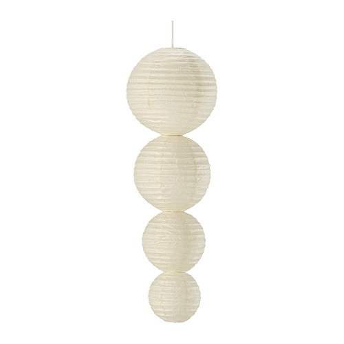 STRÅLA - LED decorative pendant lamp, ball battery-operated/white | IKEA Taiwan Online - PE972079_S4