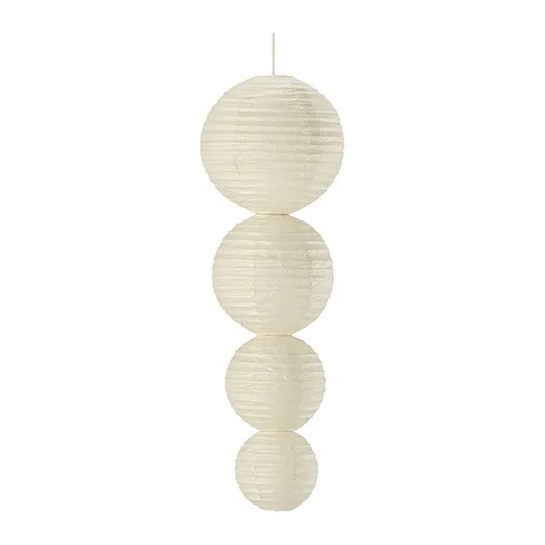 STRÅLA - LED decorative pendant lamp, ball battery-operated/white | IKEA Taiwan Online - PE972079_S4