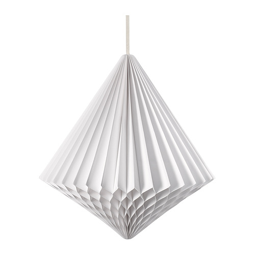 STRÅLA - lamp shade, diamond-shaped white, 32 cm | IKEA Taiwan Online - PE972085_S4