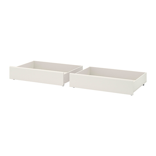 FÅGELFJÄLLET bed storage box, set of 2