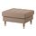 LANDSKRONA - footstool, Grann/Bomstad dark beige/wood | IKEA Taiwan Online - PE684285_S1