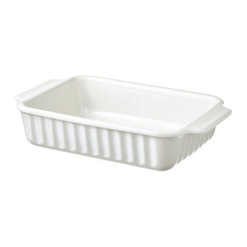POETISK - oven dish, off-white, 30x20 cm | IKEA Taiwan Online - PE869777_S4