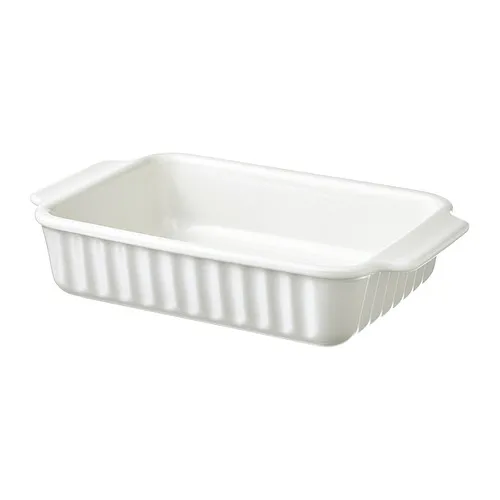 POETISK - oven dish, off-white, 30x20 cm | IKEA Taiwan Online - PE869777_S4