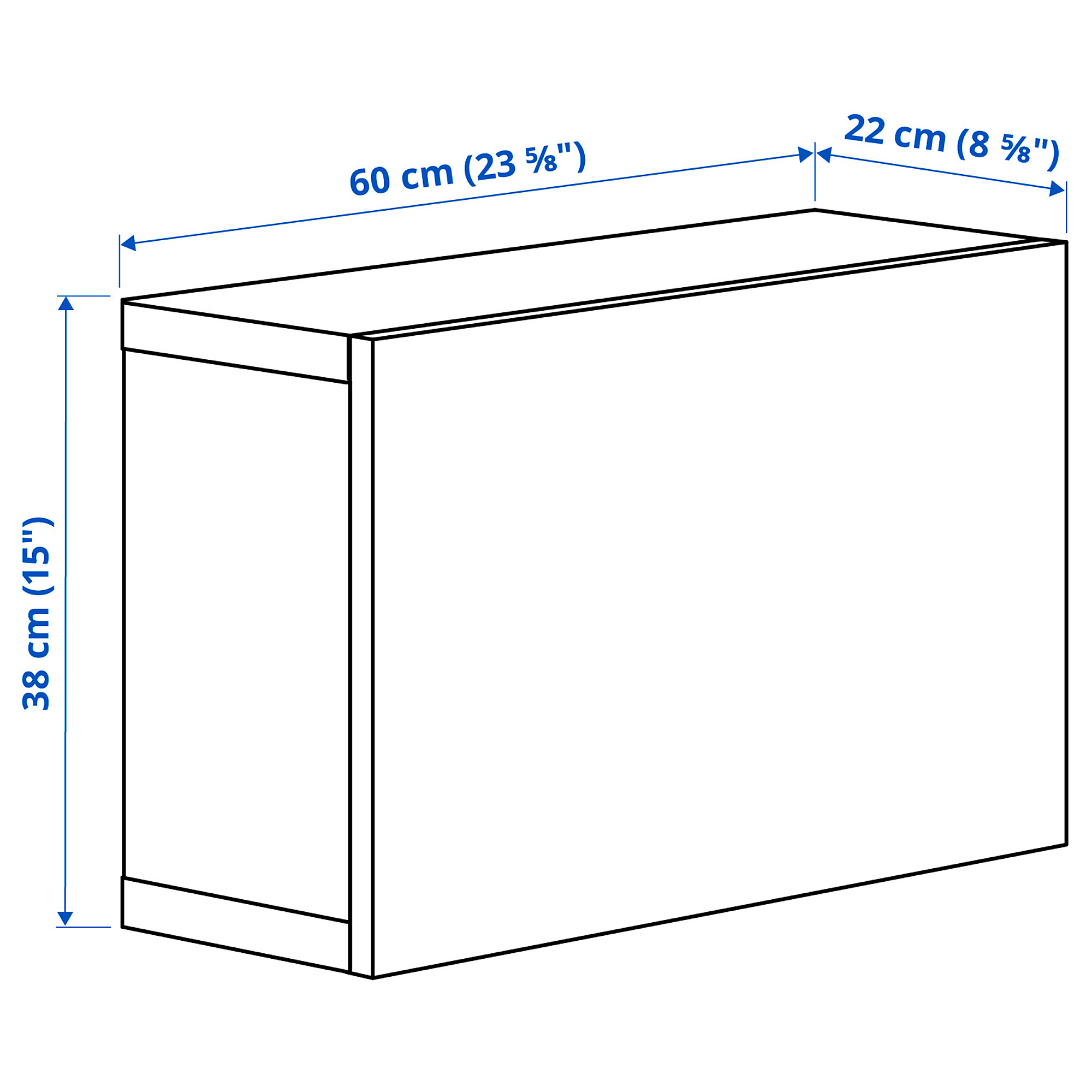 BESTÅ wall-mounted cabinet combination