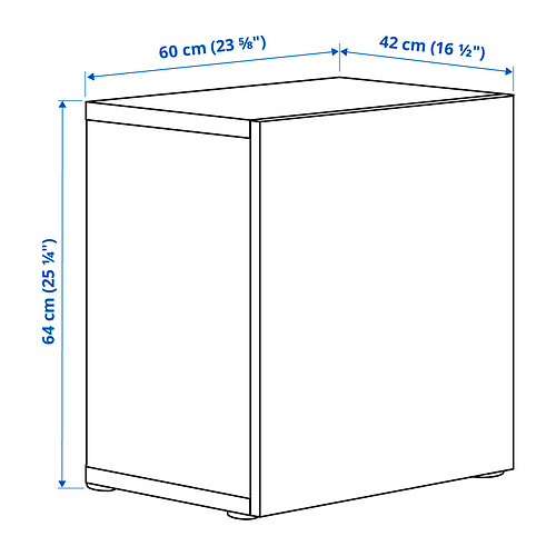 BESTÅ - shelf unit with glass door, Sindvik white stained oak effect | IKEA Taiwan Online - PE869794_S4